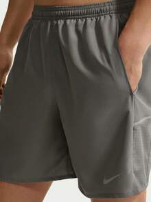 Nike Miler Dri-FIT 男款快乾跑步短褲（無內襯）IF2057-084 - 灰色 - 查看 4