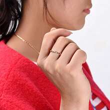 Men Wedding Rings - 2 mm or rose. - Voir 6