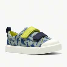 Clarks City Path T - Green - View 3
