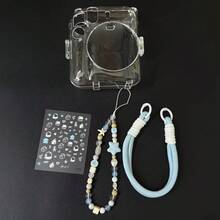 Fashionable Butterfly Print Transparent Crystal Camera Protective Case, Suitable For Instax Mini 13/Mini 12/Mini 11/Mini 8 - View 14
