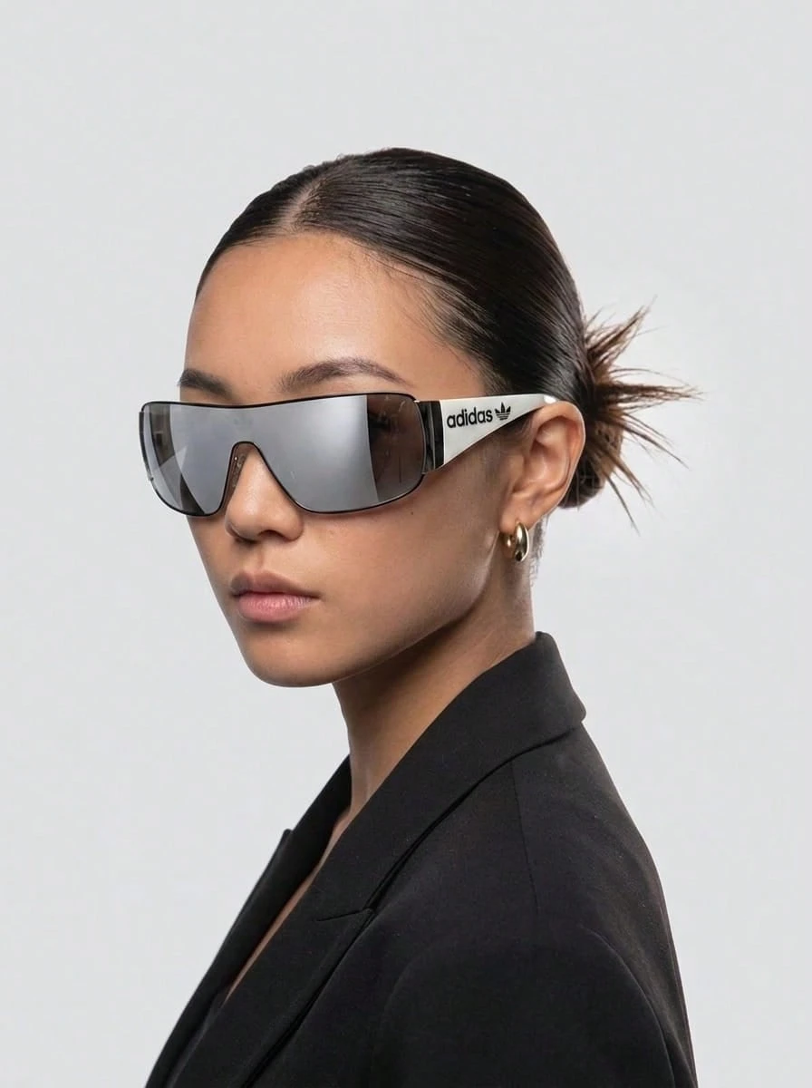 Adidas OR0058 SHINY PALLADIUM Fashion Glasses - SHINY PALLADIUM/AVI - View 1