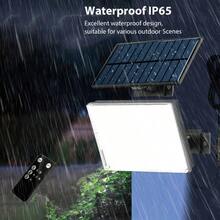 400LED Outdoor Solar Wall Light, With Motion Sensor Lighting, LED Cool White Solar Floodlight, IP65, High Brightness Solar Street Light, Larger Solar Panel, Easy To Install, Super Bright, Auto ON/OFF, For Porch, Courtyard, Garage, Fence, Path - 400LED - View 8