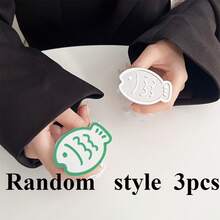 Cute Fish-Shaped Phone Holder - Adjustable Clamp And Foldable Hands-Free Stand, Non-Slip Grip Suitable For Smartphones - Ideal Gift (Applicable To All Platforms) - 隨機款式 - 查看 2