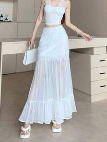 Women Skirts - Black - View 9