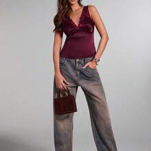 Women Tank Tops & Camis - Bordeaux - View 6