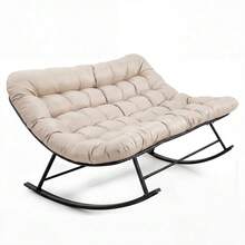 Hammock Chairs - 2 Seater White - View 1