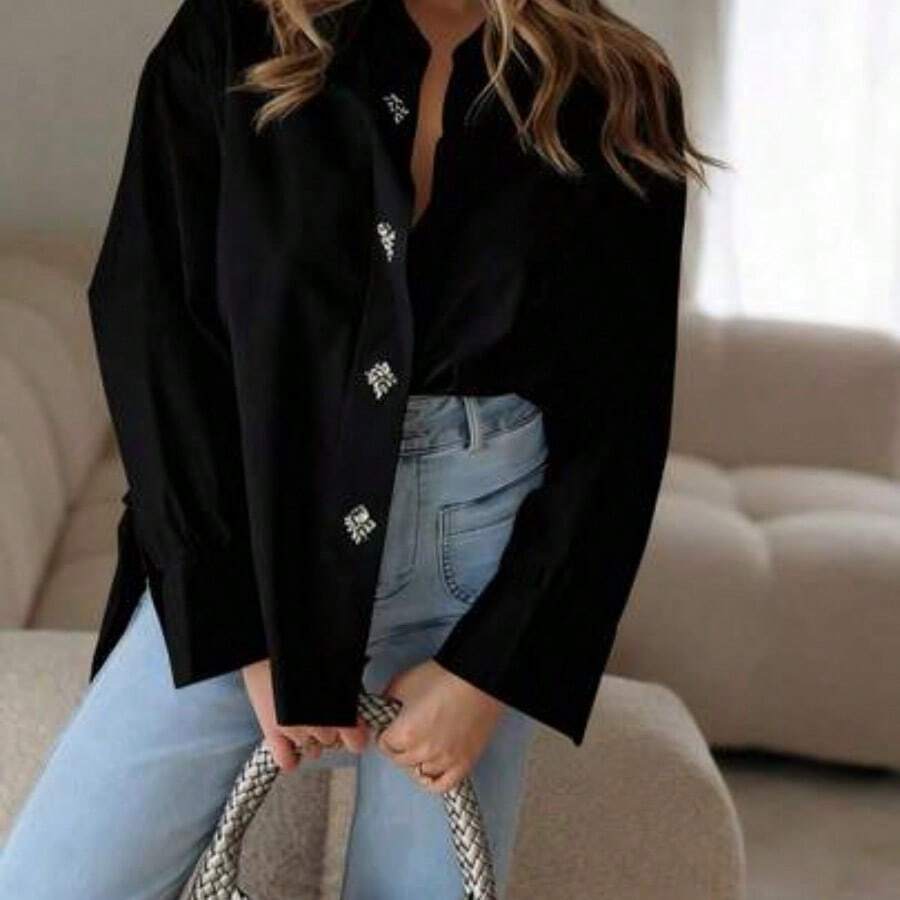 Women Blouses & Shirts - Black - View 1