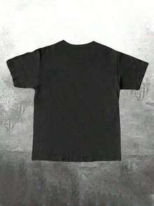 2026 New ArrivalStunning Slogan "You Are Amazing, Beautiful And Enough To Remember This" Letter Print Women Round Neck T-Shirtgoing Out Outfits Y2k Su - 黑色 5 - 查看 3