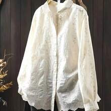 Women Blouses & Shirts - 杏 - 查看 2