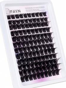 120pcs, D Curl, 300D Eyelash Clusters, Curled Cluster Lashes For Extension, Dramatic Lashes, Lash Clusters, Suitable For Beginners, Creates Full, Curled, Alluring Lashes, Convenient For Home Use - D - View 4