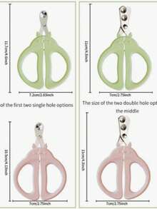 1pc Professional Cat Nail Clippers With Safety Guard Round Hole Anti Bleeding, Perfect For Cats Of All Sizes And Breeds - single hole - View 6