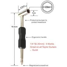 OUMINGYQ 6.35mm、7mm、8mm 吉他六角扳手，琴頸調節扳手 - 彩色 - 查看 4
