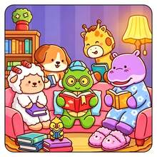 SANRIO GDTME Cute & Cozy Simple Coloring Book: Relaxing Warm Animal Scenes, Suitable For Adults And Teens - Coloring Book - View 3