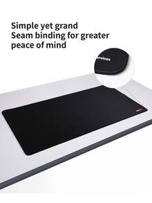 Lenovo 特大號電競滑鼠墊 350*700*3mm,XL 尺寸滑鼠鍵盤墊,縫邊設計,耐用防滑橡膠底,適用於居家與辦公室使用 - 查看 7