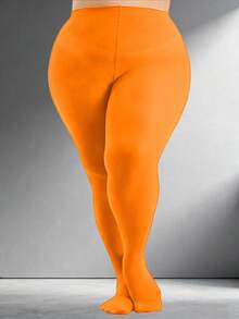 Multiple Colors Velvet Tights/Stockings - Plus Size High Stretch Warm Tights, Versatile Sexy For Winter Christmas, Family Parties, Formal W - Multicolor - View 34