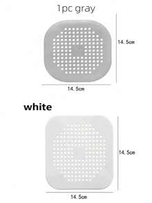1/3 cái dụng cụ lọc tóc bằng silicon, có giác hút, nắp cống vuông, thích hợp cho vòi sen, bồn rửa, cống thoát sàn, lọc tóc, dùng cho phòng tắm, bồn tắm, nhà bếp, trang trí phòng tắm, mùa tựu trường. - Nhiều màu - Xem 22