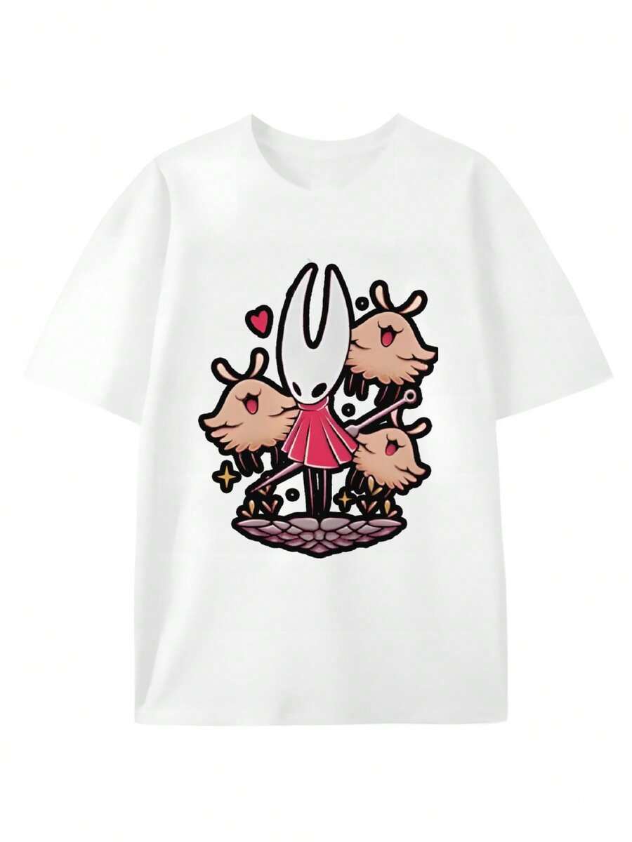Herren T Shirt Modernes Design Bequem Lässig Sommer Freizeit Mode Must Have Bestseller - 白色 - 查看 1