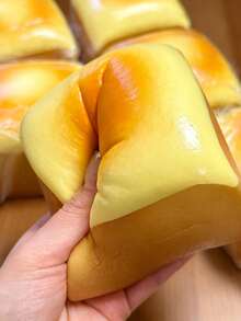Extra Soft Large Bread Shaped Realistic Slow Rising Soft Toy - Cheese Scented, Moist Soft Texture, Adult Stress Relief And Emotion Venting Relaxation Toy - Multicolor - View 6