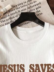 2026 New ArrivalStunning Slogan "You Are Amazing, Beautiful And Enough To Remember This" Letter Print Women Round Neck T-Shirtgoing Out Outfits Y2k Su - 白2 - 查看 5