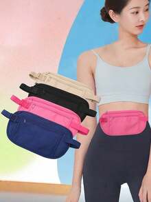 Sac banane antivol, sac banane à la mode, convient pour les voyages, les sports et les activités de plein air, unisexe - Multicolore - Voir 2
