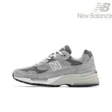 New Balance NB 992 Retro Comfortable Versatile Shock-Absorbing Durable Low-Top Running Shoes, Unisex, Grey - U992GY - 查看 7