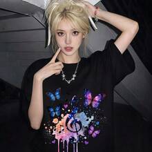 Women T-Shirts - Black - View 11