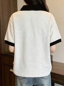 Women Tops - Light Grey - View 2