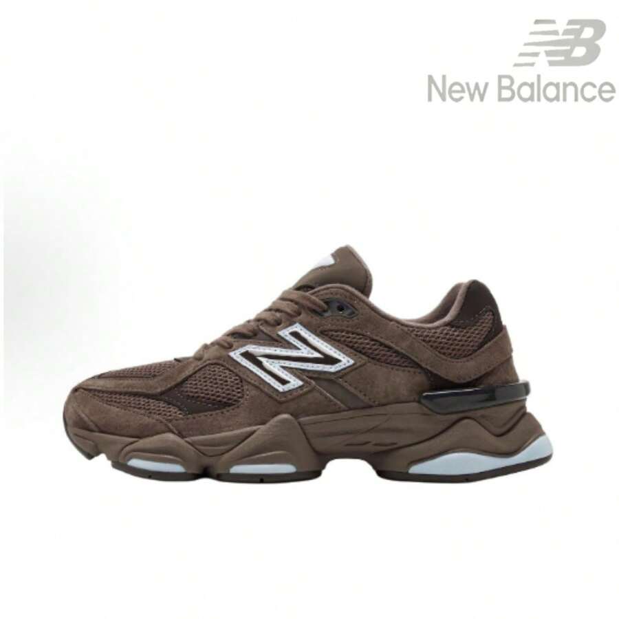 New Balance NB9060 Comfortable And Versatile Running Shoes, Unisex, Dark Brown - U9060622 - View 1