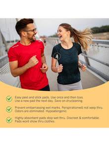 Unisex Underarm Sweat Pads, 100pcs/Pack, Fragrance-Free & Invisible Design, Ultra-Thin 0.03 Inch, Size: 4.72*3.47 Inch. 10pcs/Small Pack, Convenient For Commuting And Travel. - Multicolor - View 6