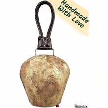 HIGHBIX Harmony Cow Bell Huge Vintage Handmade Rustic Lucky Hanging Bell - 1PC - View 5