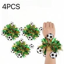 Künstlicher Armkranz, Fußball Fanwreath, geeignet für dekorative Armblumen, Party Kränze, Fan Kostüme, Foto Requisiten - U - Übersicht 11