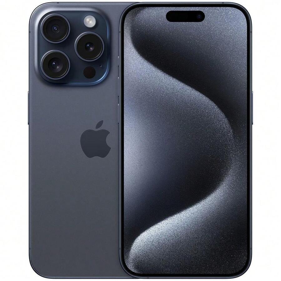 Apple IPhone 15 Pro Blue Titanium (2023) Unlocked - 256GB - ESIM - Refurbished - Màu xanh lam - Xem 1