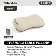Naturehike 1pc Ultra-Light TPU Travel & Camping Inflatable Pillow - Multicolor - View 15