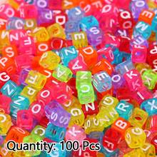 100-300pcs Acrylic Letter Beads, Colorful Bottom English Alphabet Beads, DIY Jewelry Making Materials For Necklace, Bracelet, Pendant, Accessories - Alphabet Beads - View 25