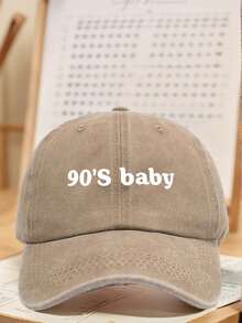 1 pieza Gorra de béisbol con estampado de bebé de los años 90 para hombres y mujeres, de material transpirable. Gorra de béisbol y sombrero de sol para deportes al aire libre, ajustable, para montañismo, ocio y moda callejera. Gorra de verano para la playa. Gorra de papá versátil disponible en una variedad de colores. - Multicolor - Ver 14