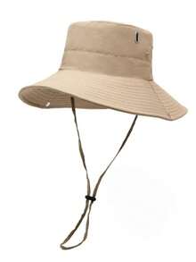 Outdoor Sun Hat, Wide Brim Breathable Hiking Hat, Unisex UV Protection Sun Hat, Couple Sun Protection Hat - Multicolor - View 5