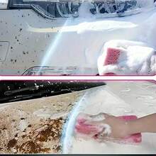 Cairan Pencuci Mobil Berbusa Warna Pink 500ml, Lilin Pencuci Mobil Berbusa Konsentrasi Tinggi, Membangun dan Memulihkan Lapisan Keramik, Kaya Sabun Berbusa, Untuk Menutrisi dan Melindungi Cat Mobil, Perawatan Lengkap, Cocok untuk Semua Jenis Kendaraan, Perlengkapan Cuci Mobil - 500ml+spons - View 8