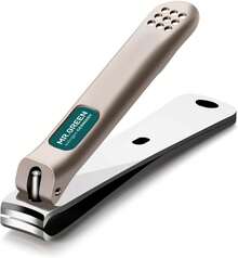 MR.GREEN Cortaúñas de Acero Inoxidable con Cuchillas Curvadas - Cortador de Uñas con Diseño Ergonómico y Corte Curvo y Afilado(Tamaño Mediano) - Grande - Ver 1