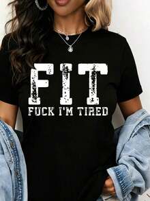 Women T-Shirts - Black - View 1