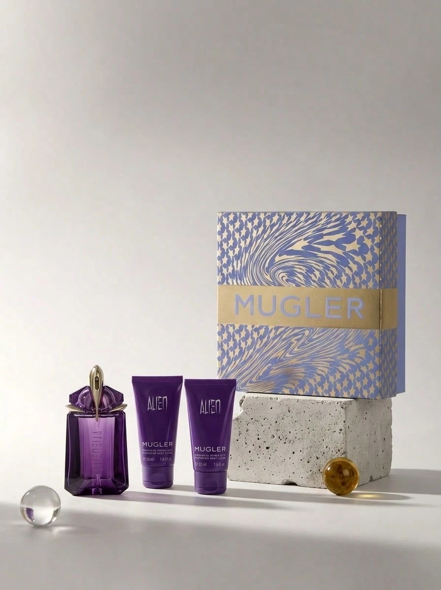 Mugler Alien Eau De Parfum 30 Ml Gift Set – Perfume Gift Set, Long-Lasting Fragrance, For Women, Jasmine, Purple, Jasmine Sambac, Suitable For Holiday Gifting - Multi Scents - View 1