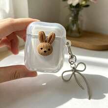Woven Rabbit Style Protective Case Compatible With Apple , Anti-Scratch And Anti-Drop Cover - Multicolor - View 17
