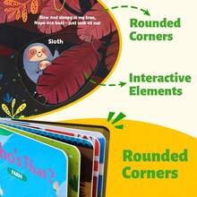 Who Is Who? Interactive Slide & Explore Series - Push And Pull Learning Fun, Forest Farm Ocean Prairie Themes, Early Exploration Gift Set - Interactive Slide Discovery - View 7