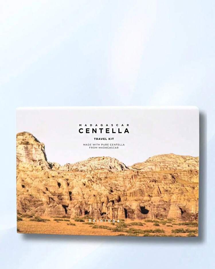 1004 Madagascar Centella Travel Kit, Toner, Ampoule, Soothing Cream, Cleansing Oil, Ampoule Foam, Basic Skincare Box, Compact Size, Gift Sets. - Bộ du lịch Centella của Madagascar - Xem 2