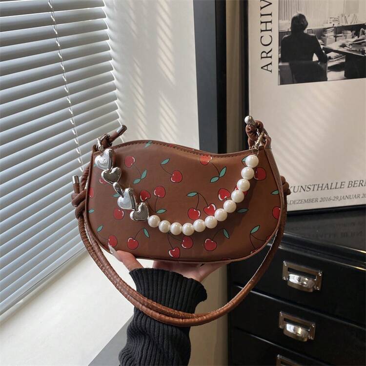 Bolso de mano moderno y versátil para mujer, estilo casual elegante con un toque de alta gama, bolso de hombro estiloso ideal para ir de compras. - Negro - Añade 6