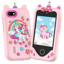 Kids Smart Phone Toy, 48 Megapixel 1080P Jigsaw Puzzle Game Camera Video Flashlight Multifunctional Kids Cell Phone For Boys And Girls Kids Christmas Birthday Gift - 彩色 - 查看 6