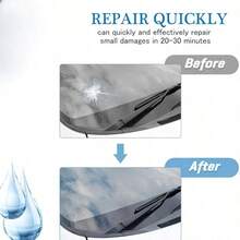 KUFI Automotive Glass Crack Professional Repair Kit - ABS Material Durable Tool Set, Fast Drying Nano Filler, Effective Solution For Windshield Cracks, Convenient Repair To Restore Clear Vision - 5g - View 9