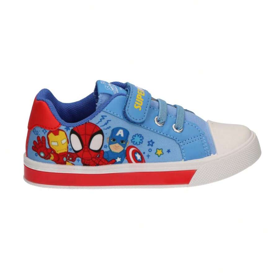 Cerdá Marvel Zapatilla Loneta Suela Pvc Con Luces Spidey para Niño y Niña – Deportiva Infantil Spidey Cómodo, Ligero y Resistente para Colegio, Deporte y Uso Diario, Sneakers Infantiles Transpirables para Parque, Paseos y Actividades al Aire Libre - Envío GRATIS ✅ Entrega 24/48h a España (península) - Opción 4 - Ver 1