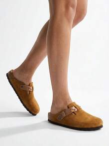 Birkenstock Trenza de Boston LEOI/LEVE de visón - Visón - Ver 1