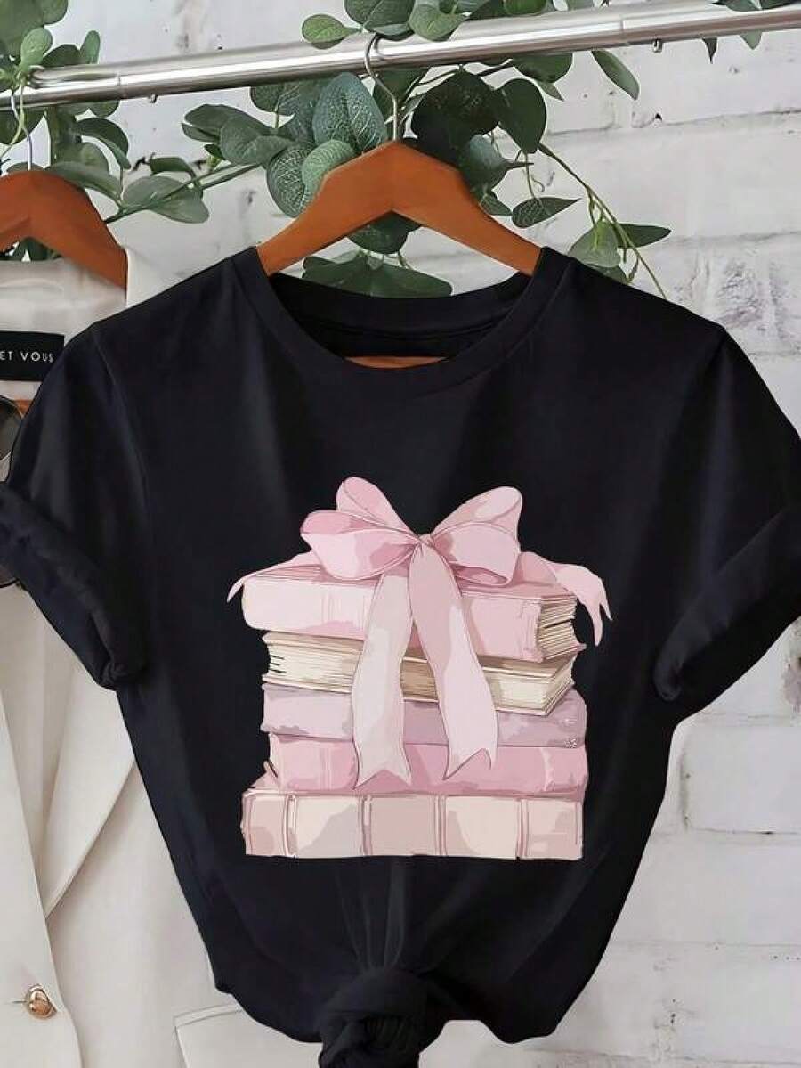 Women T-Shirts - Black - View 1