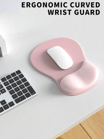 1 Stück ergonomisches Silikon Handgelenkauflage, passt sich natürlich dem Handgelenk an um Handschmerzen zu lindern, geeignet für Laptop/Desktop, minimalistisches Design mit Farbverlauf und rutschfester Silikonbasis
